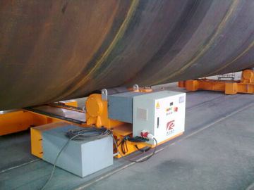 Le rotateur conventionnel de soudure de tuyau d'acier, s'est adapté vers le haut du bien mobilier de rotateur