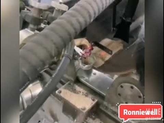 Petit tuyau à l'intérieur de la soudure longitudinale et de la soudure de joint circulaire