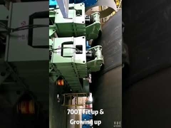 Montage de tuyaux 700T et soudage de croissance sur rotateur