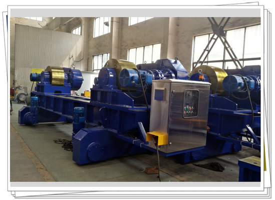 SWL 600T a motorisé le rotateur de soudure de déplacement avec le diamètre hydraulique 10m de réservoir d'oisif