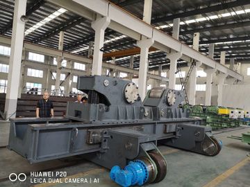 rouleau électrique du tuyau 1000T pour souder le rotateur de réservoir de moulin à vent d'Offershore