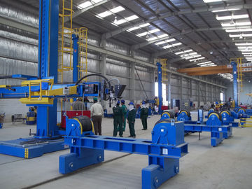 rotateur de soudure Monopile du tuyau 600T traversant le petit pain de rotation de tuyau