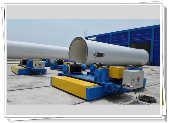 Tour tubulaire soufflant le rouleau de rotation de soudure transversal de TSA 200t