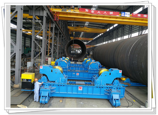 ligne de soudure croissante de fabrication de base de Monopile du rotateur 1200t