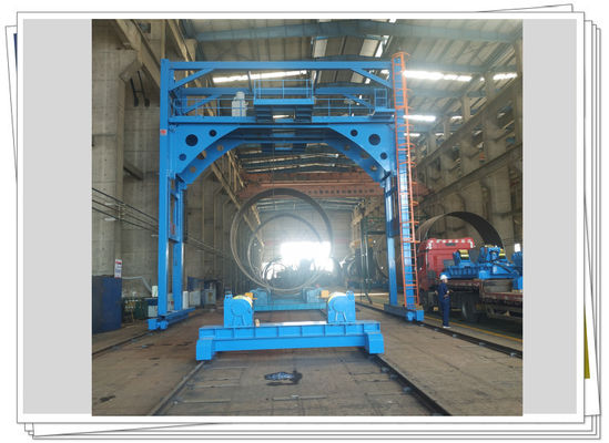 Station commune circulaire multi de soudure de plate-forme de tour de section de portique tubulaire de la fabrication 8m